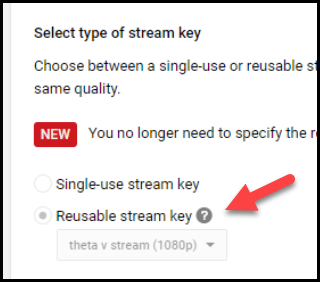 stream key