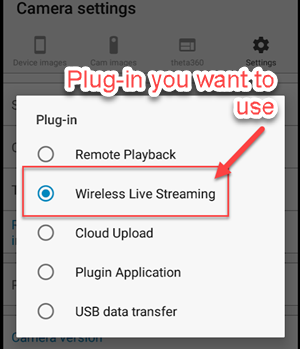 plug-in radio buttons